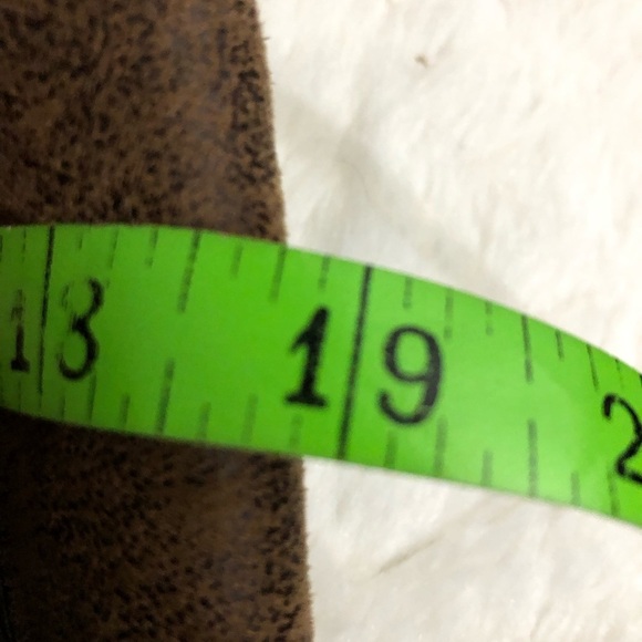 Women’s Brown Lined Faux Leather Vest. Size Medium. Soya Concept. Like New. - Picture 8 of 8